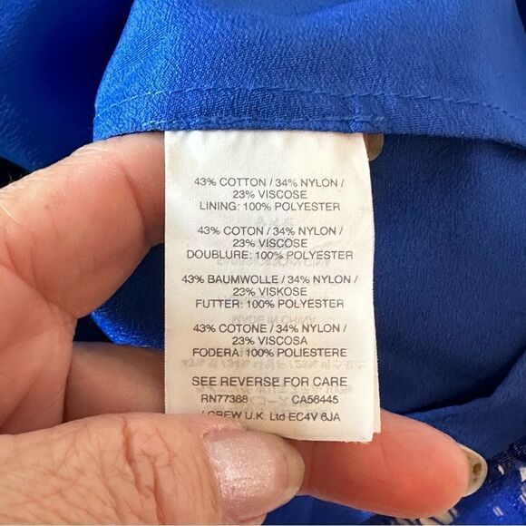 J. Crew Blue Sleeveless Camisole - Picture 7 of 8